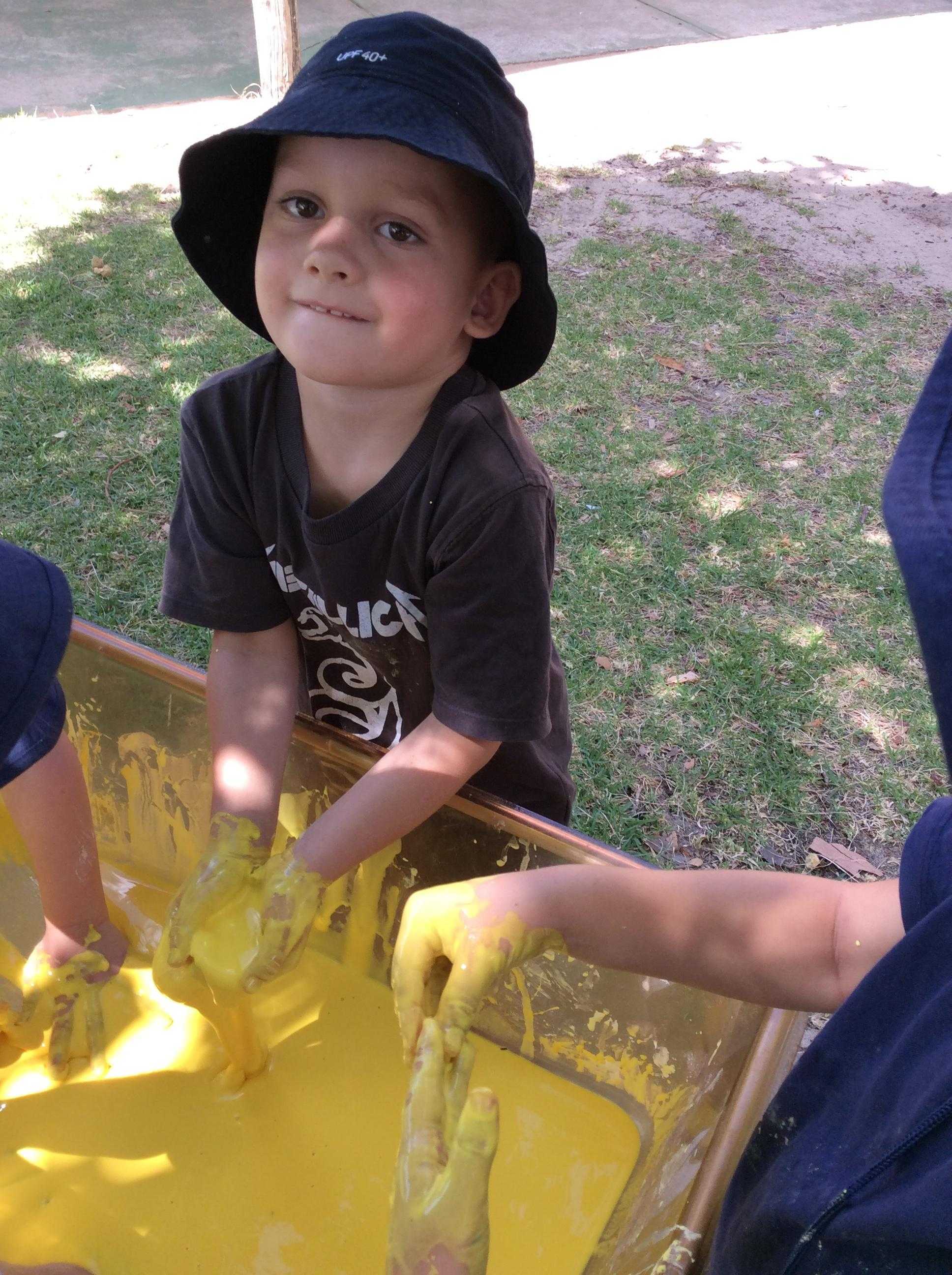 Messy Play Day - YELLOW (14)