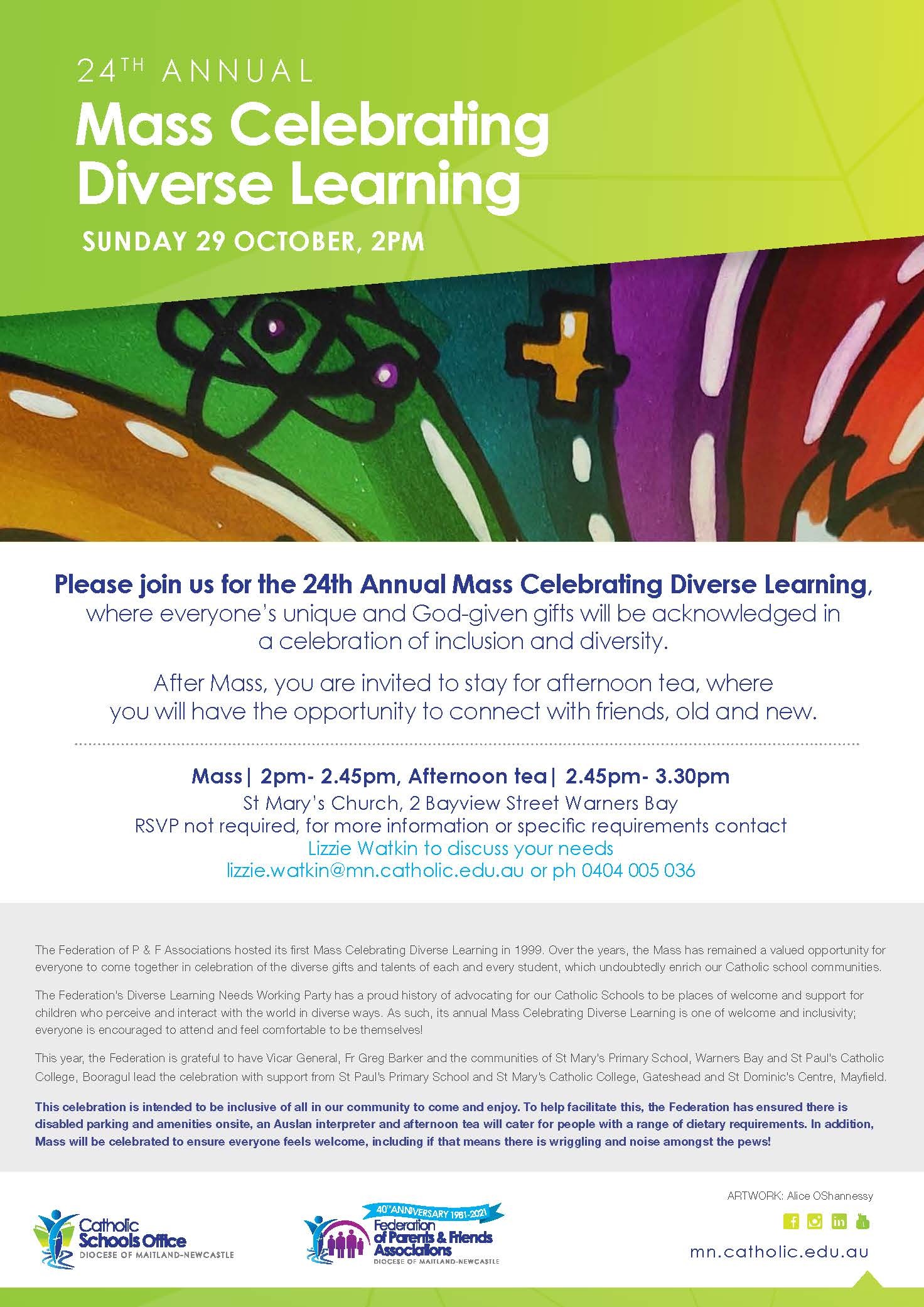CSO DIVERSE LEARNING MASS FLYER