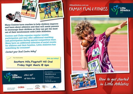 Souther Hills Little Athletics Informtion