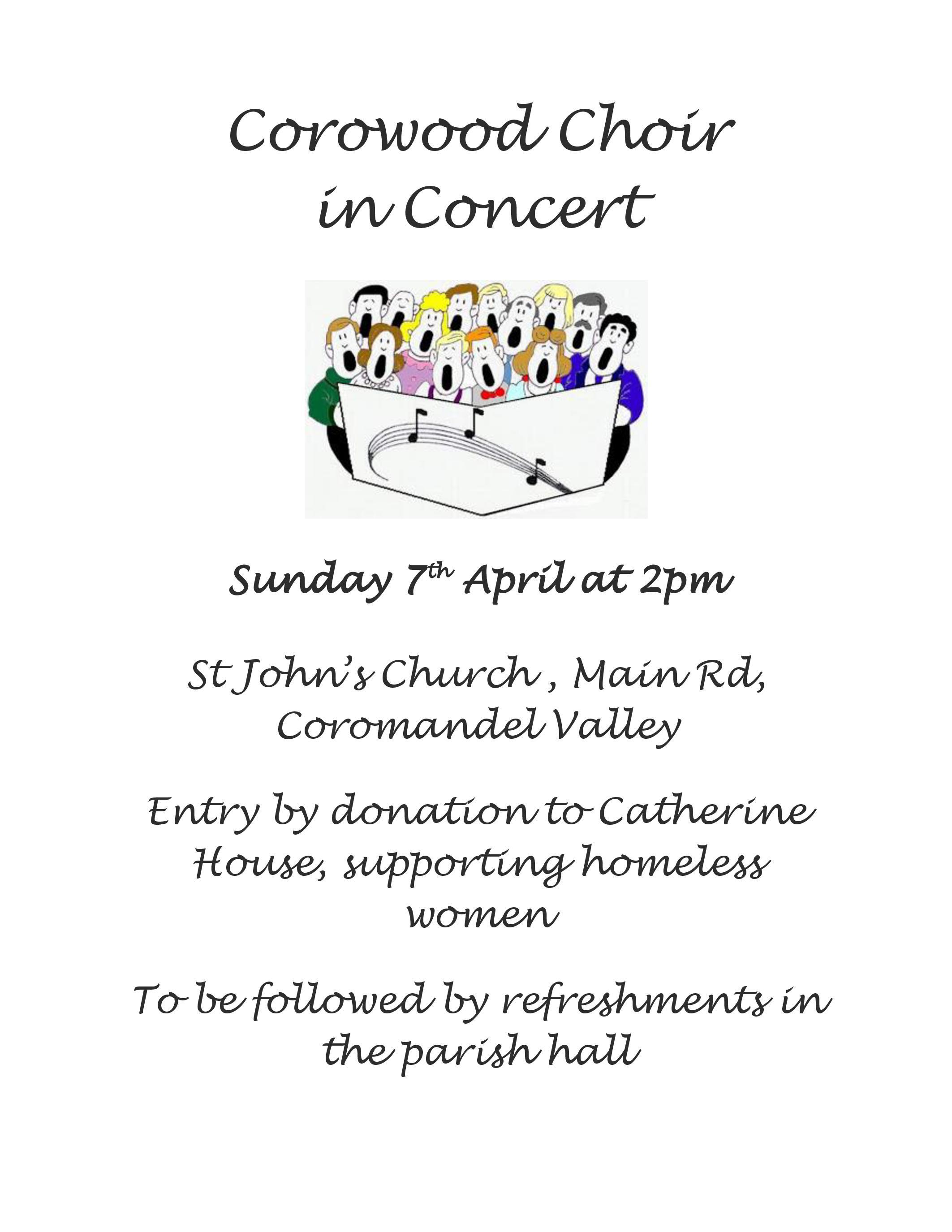 Corowood Choir Concert