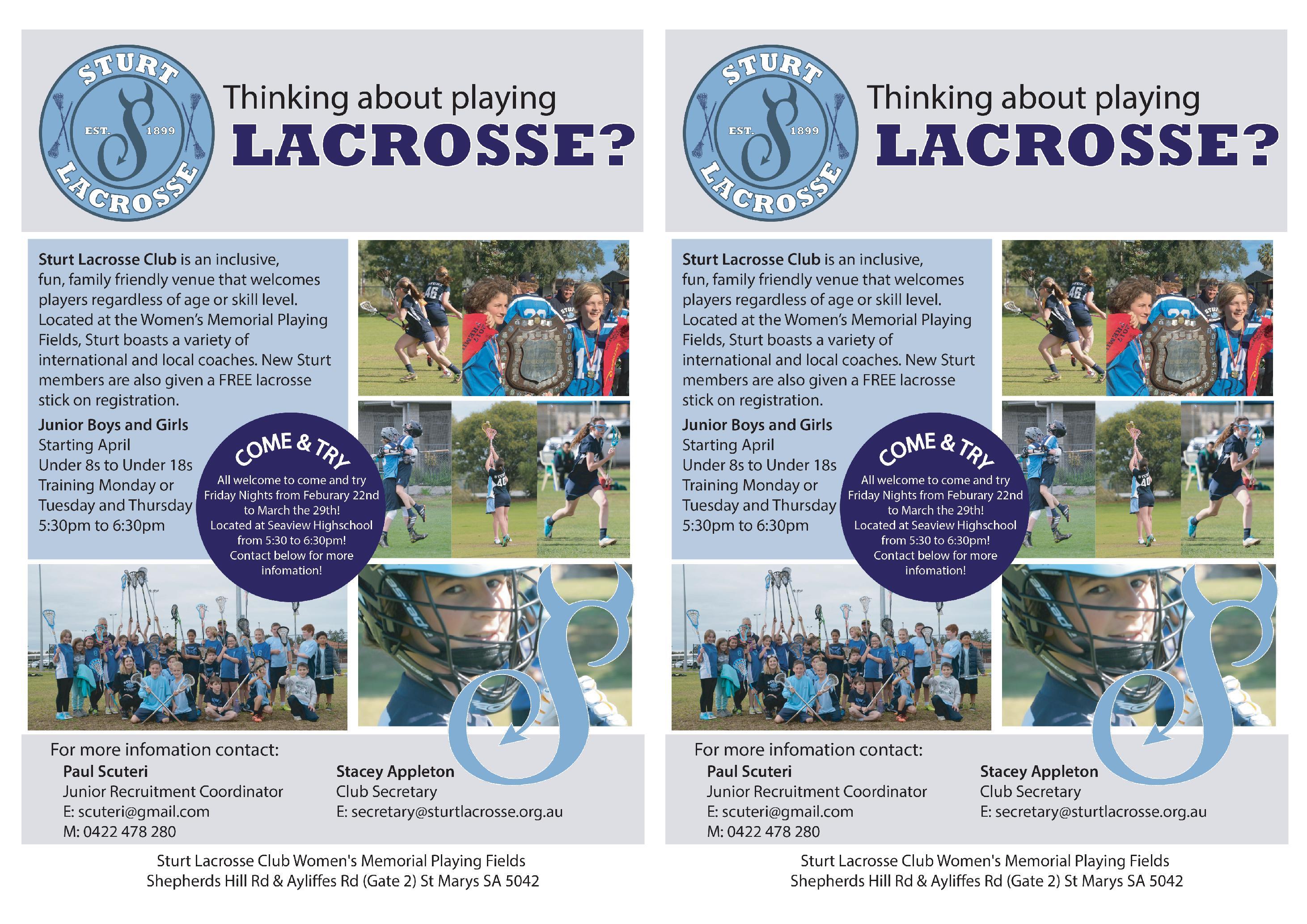 Lacrosse Come & Try