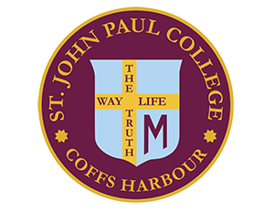 St John Paul College school crest