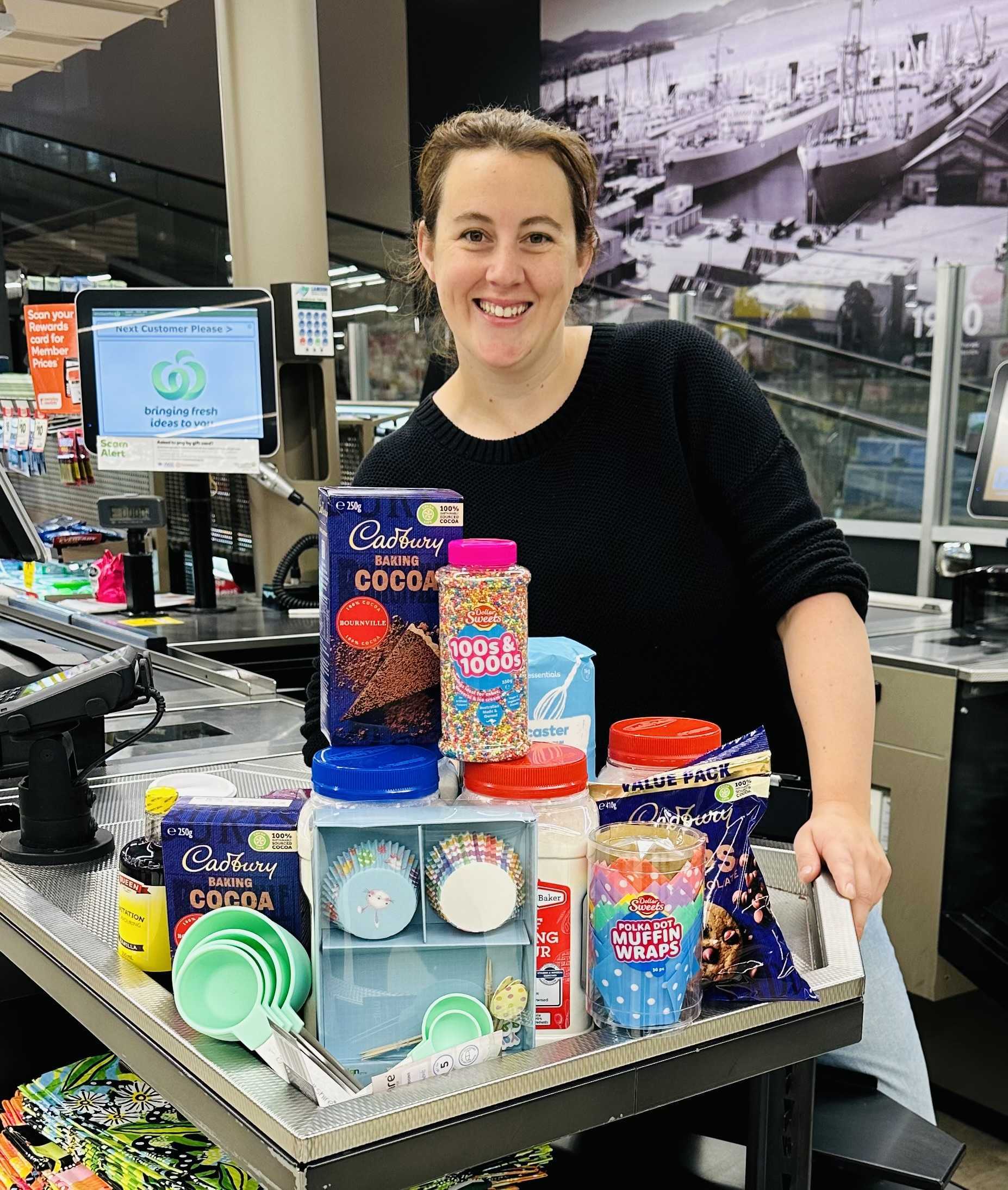 2024 Easter Raffle Donation from Woolworths Kat
