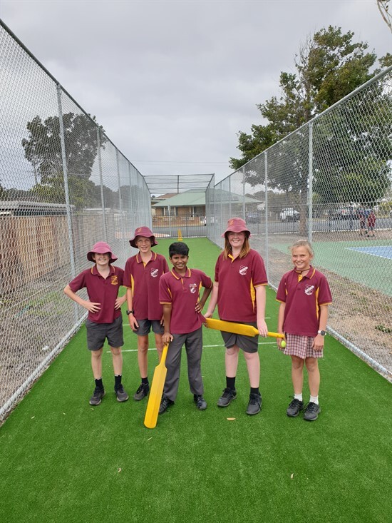 Yr 6 students on opening day