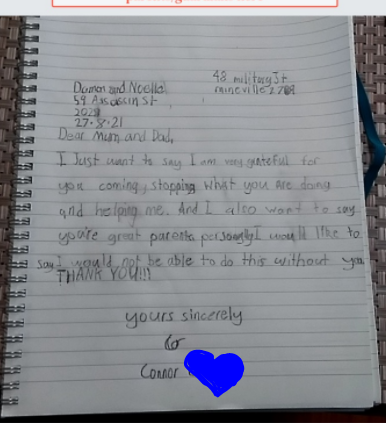 Connor letter