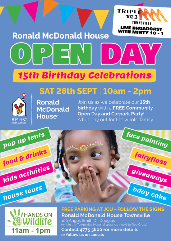 RMHC Open Day Flyer