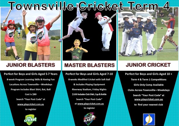 Townsville Cricket School Flier
