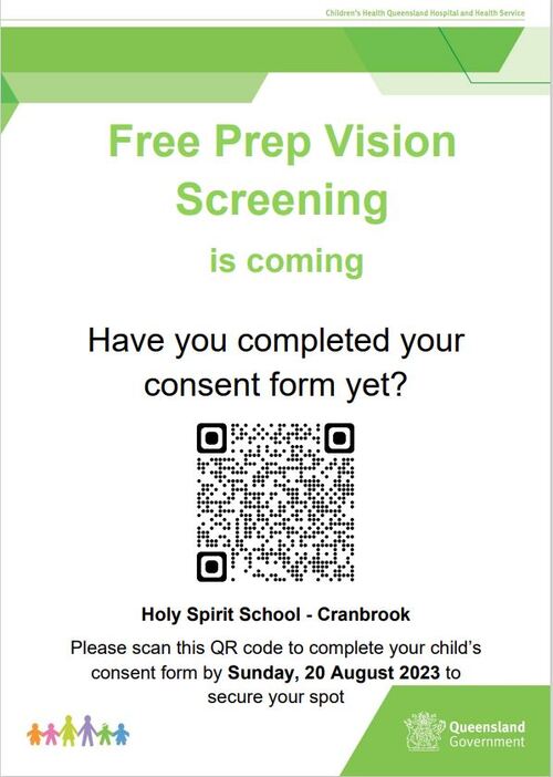 QR Code Prep Vision Screening