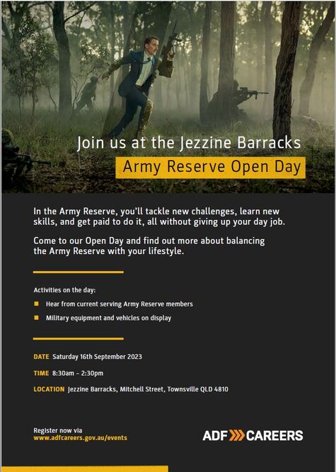ARMY RESERVE OPEN DAY 16 SEP 23