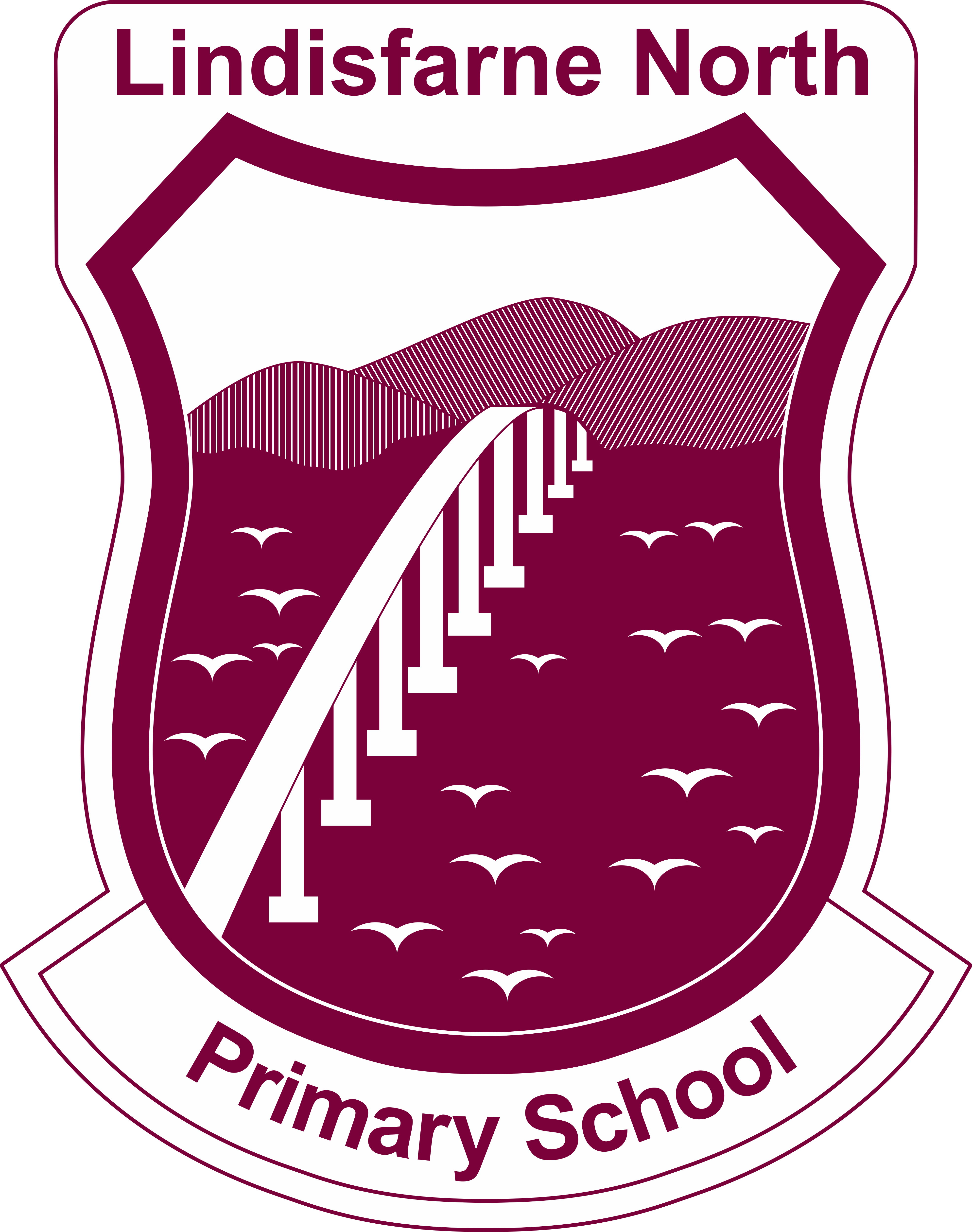 Lindisfarne North Primary School Logo