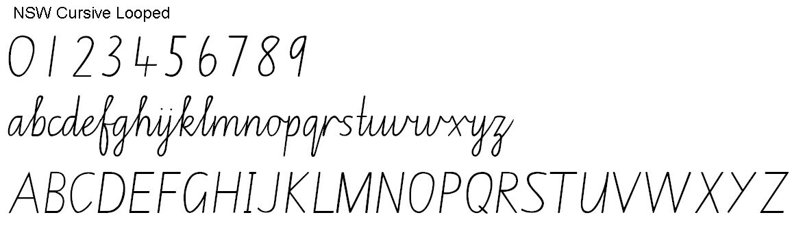New South Wales Font