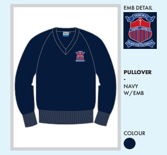 Boys and Girls Year 11 and 12 Winter pullover
