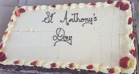 St Anthony's Feast  Day cake