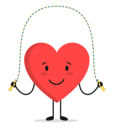 Jump rope for heart
