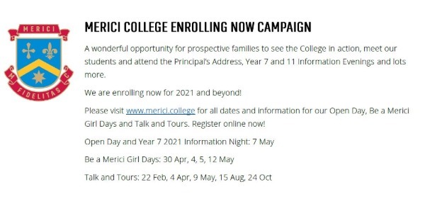 Merici_College_Enrolling_Now.JPG