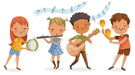 children_music_playing_boys_girls_happy_melodies_play_together_musical_instruments_guitar_flute_group_116144505.jpeg