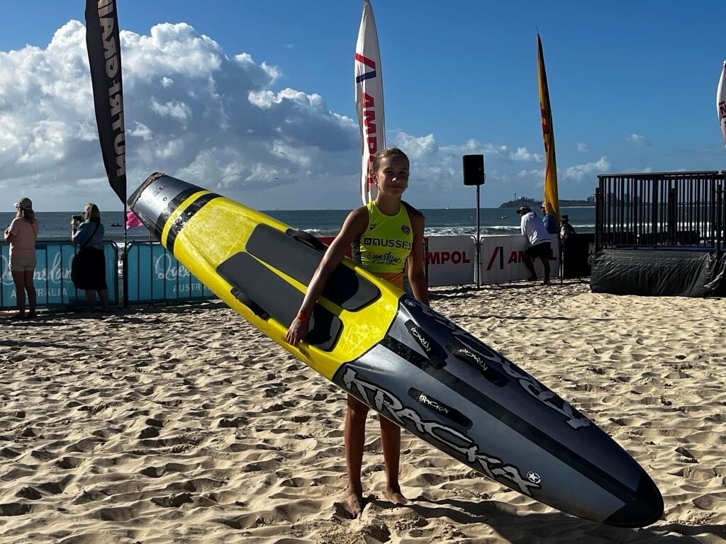 Stevey at the Australian Surf Lifesaving Championships