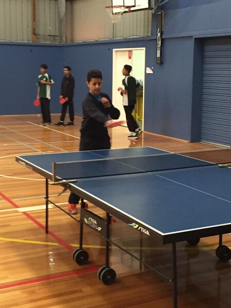 Year 7and 8 Table Tennis