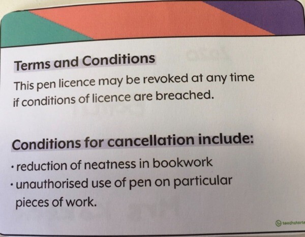 Pen License Photos