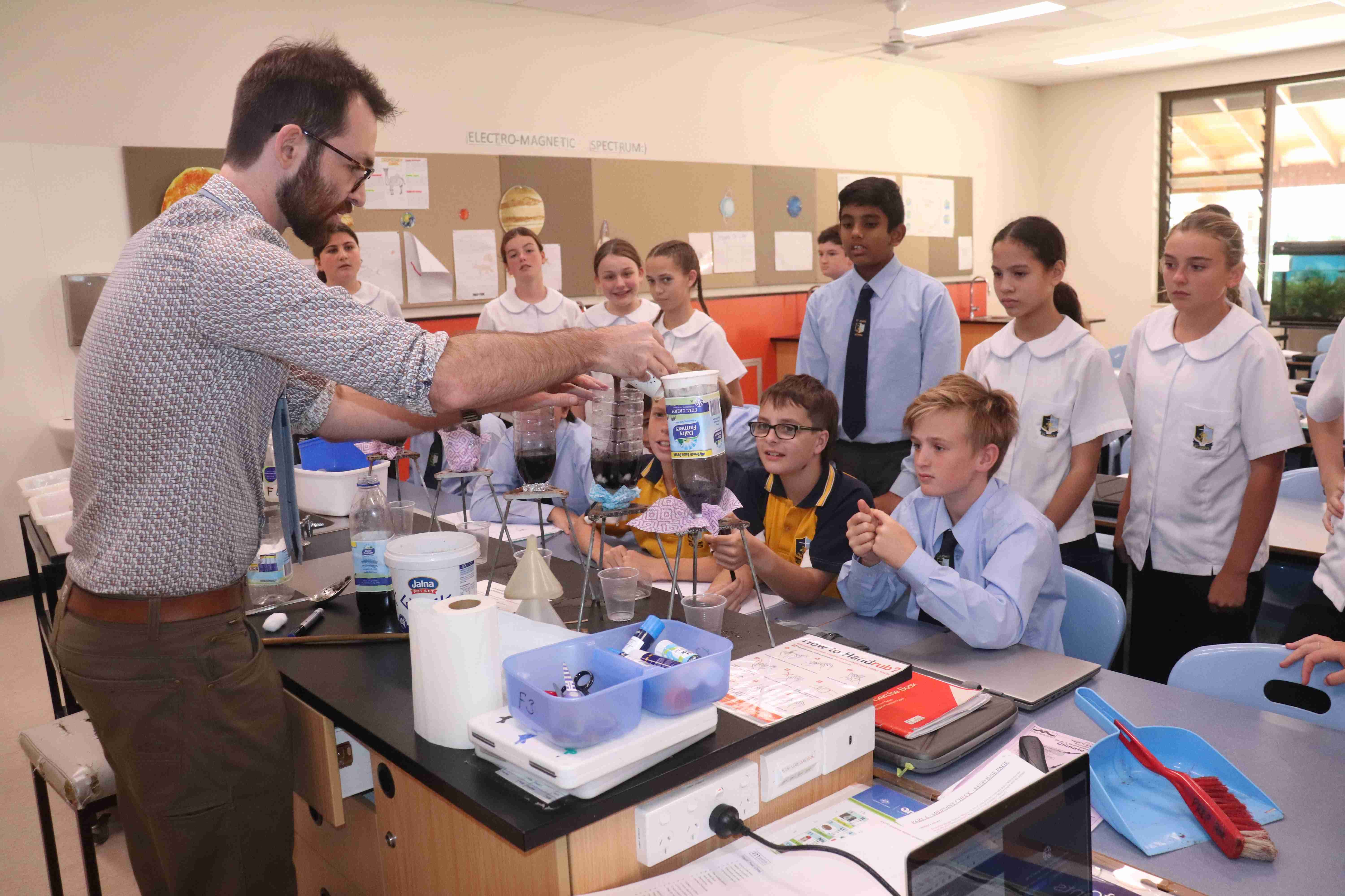 Yr 7 Science, Dr Elton - Purifying Muddy Water (6)