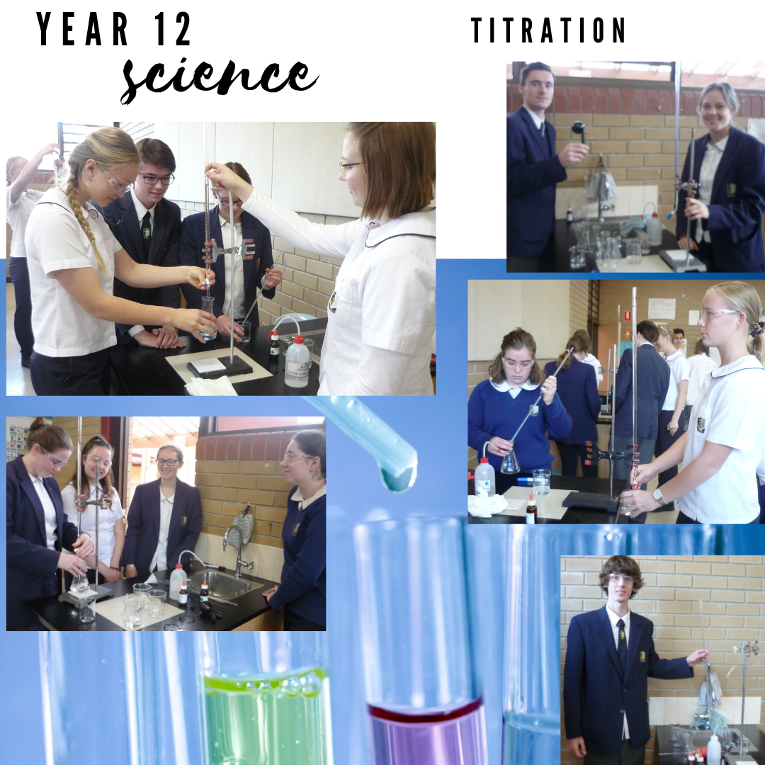 Year 12 Science Titration