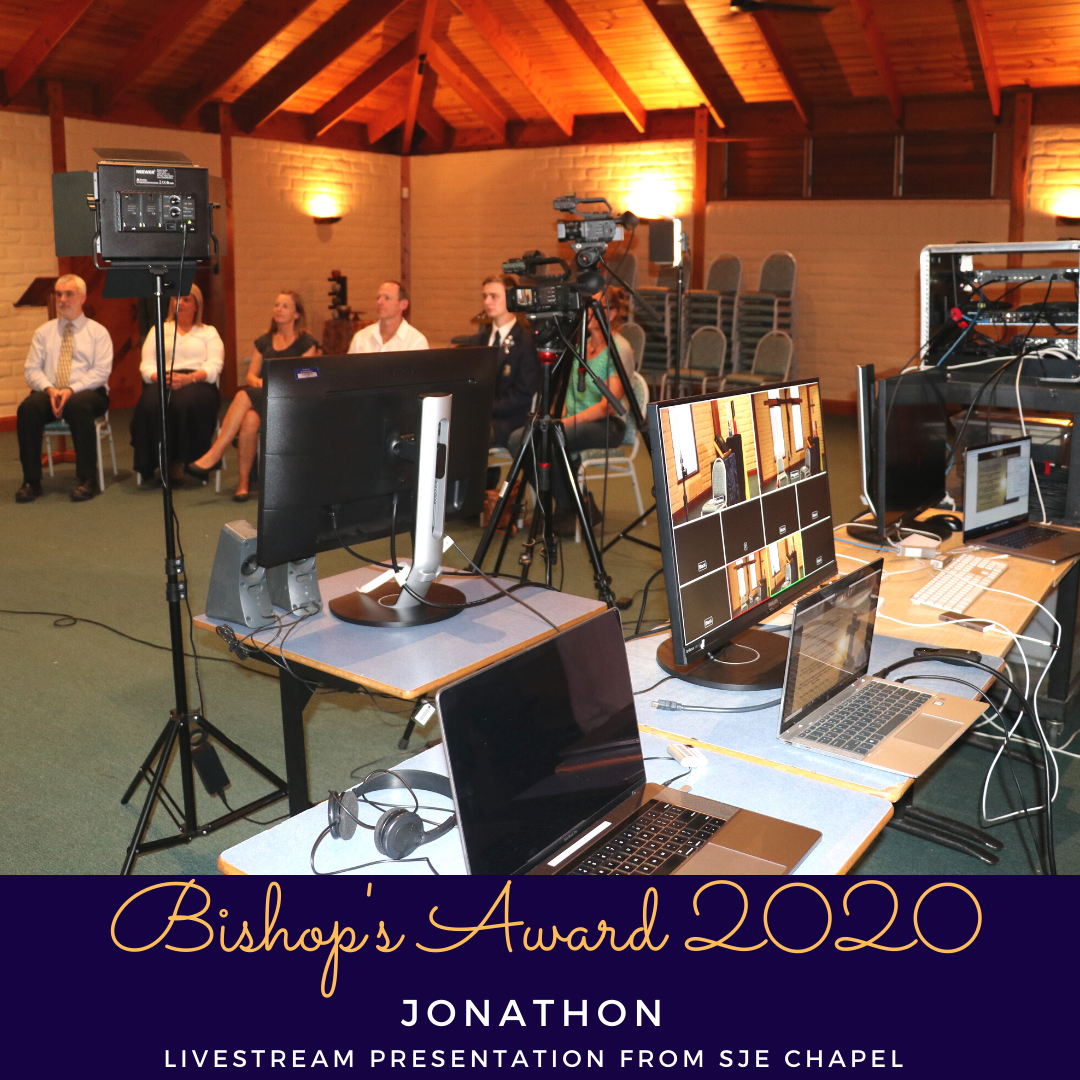 9 Jonathon Livestream Set up in the chapel