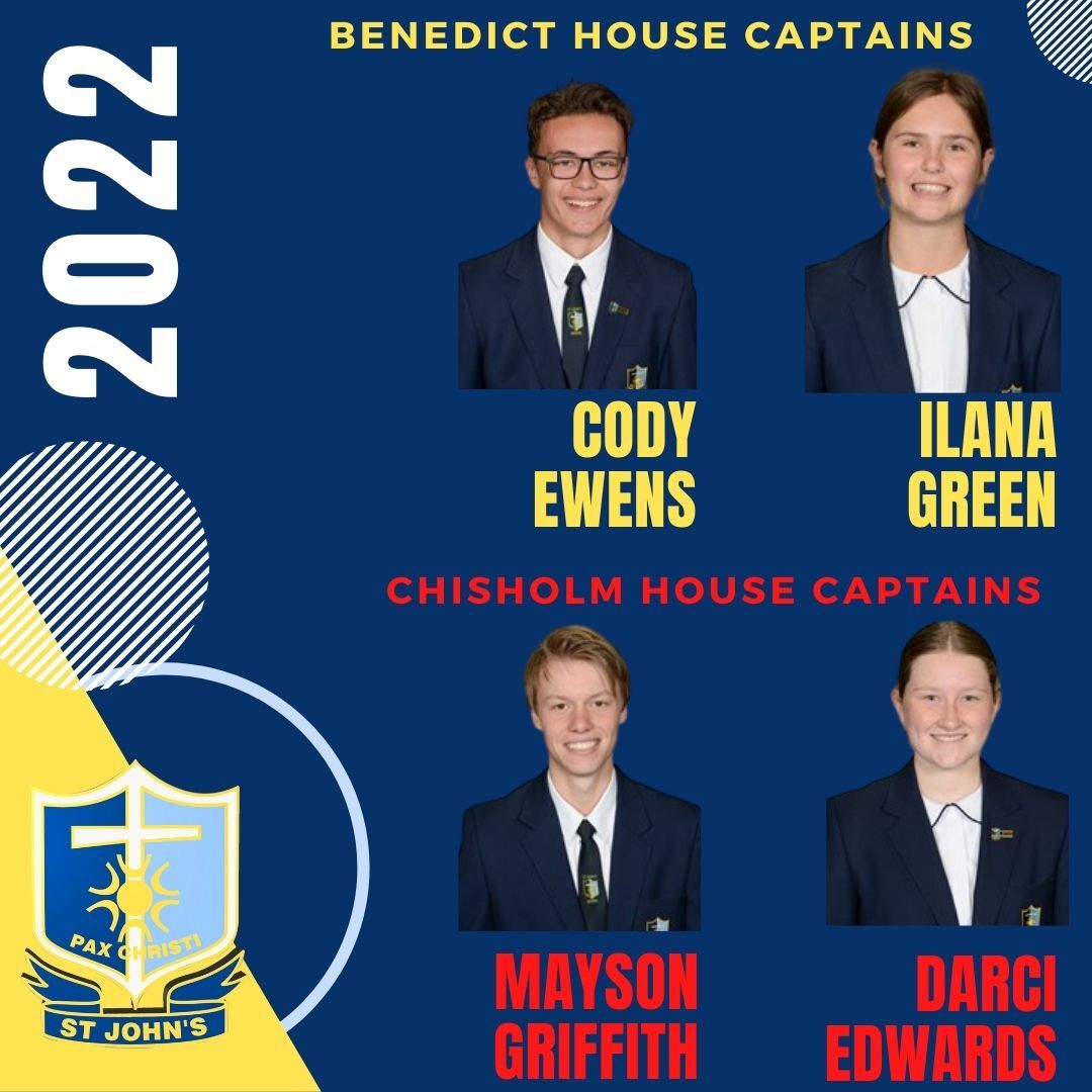 House Captains BENEDICT CHISHOLM with surnames