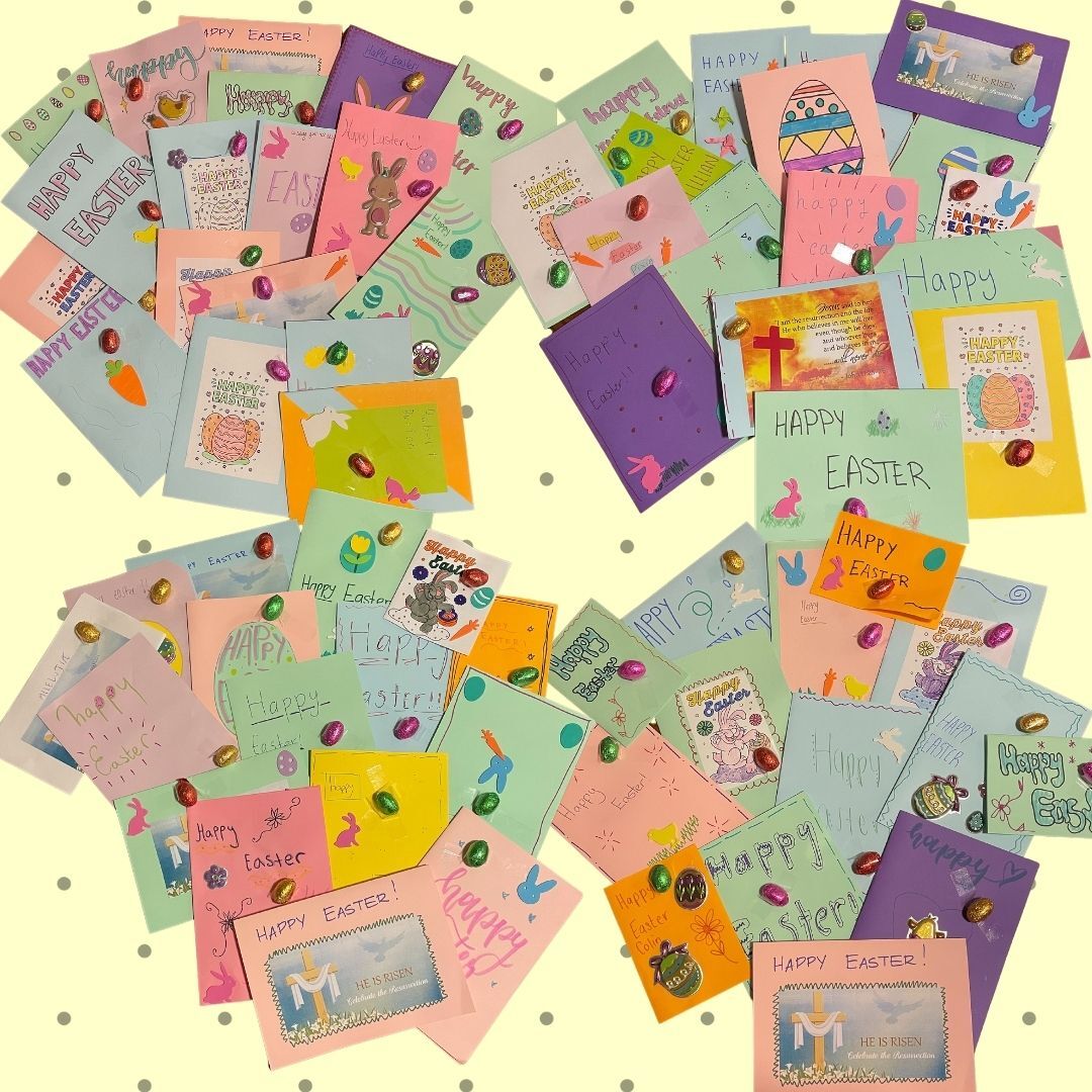 Vinnies Youth Making Easter Cards T1 W9 2022