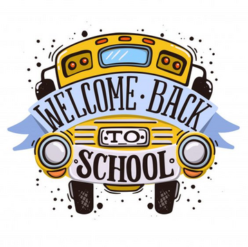 School bus Welcome back