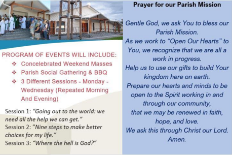 Prayer for Parish Mission