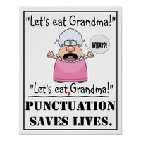 punctuations saves lives