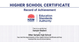 Higher School Certificate