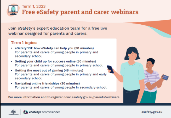eSafety parent and carer webinar