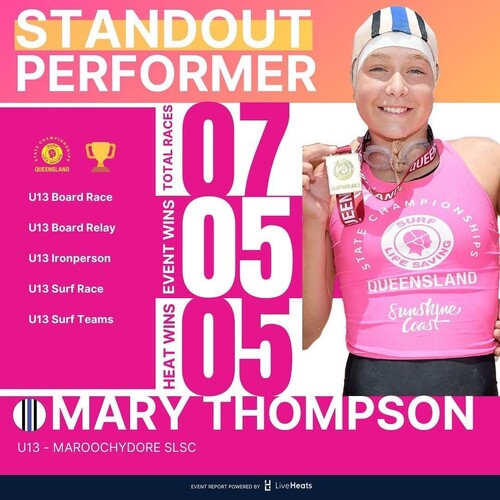 Mary Thompson Standout Performer 2023
