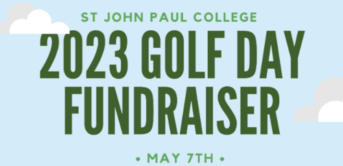 2023 Golf Day Fundraiser banner