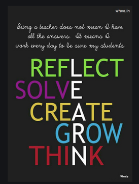 Reflect Solve Create Grow Think