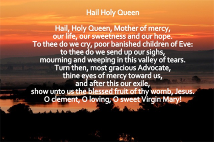 Hail Holy Queen