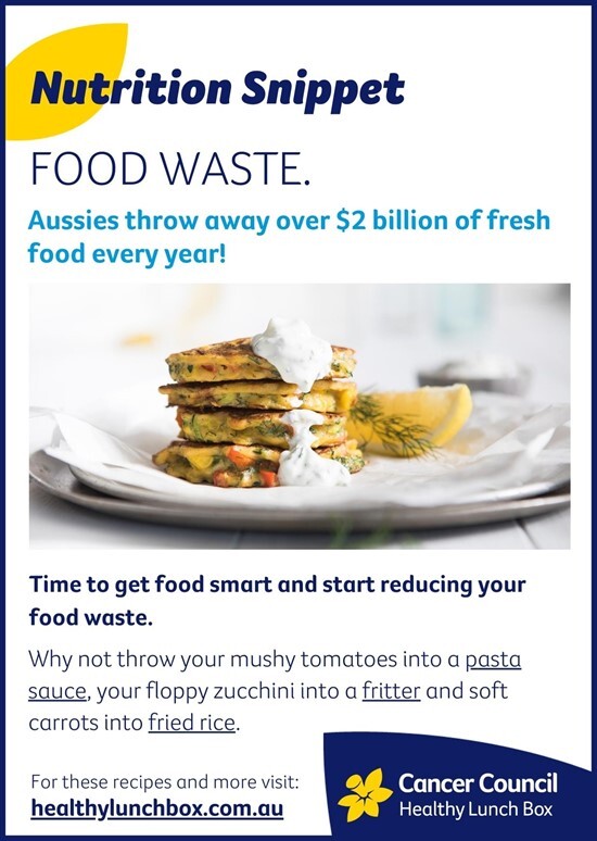 Food waste_Nutrition Snippet_T3 W6 2020