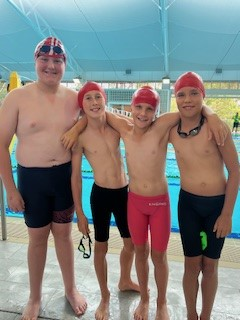 dio swimming boys relay