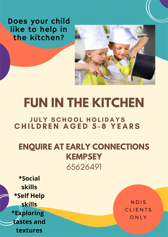 July Holiday Cooking Flyer