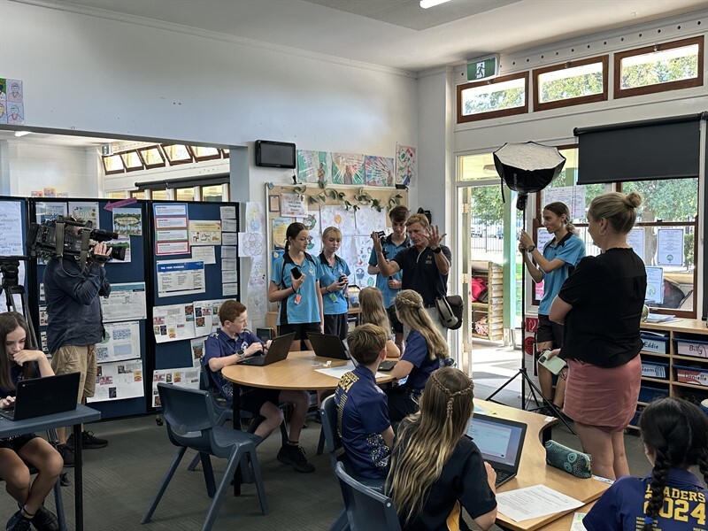 St Joseph's PS filming day (3)