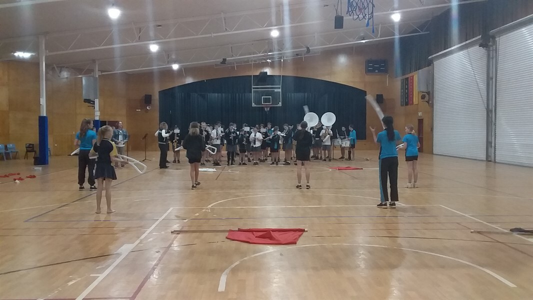 Marching Band rehearsals (3)