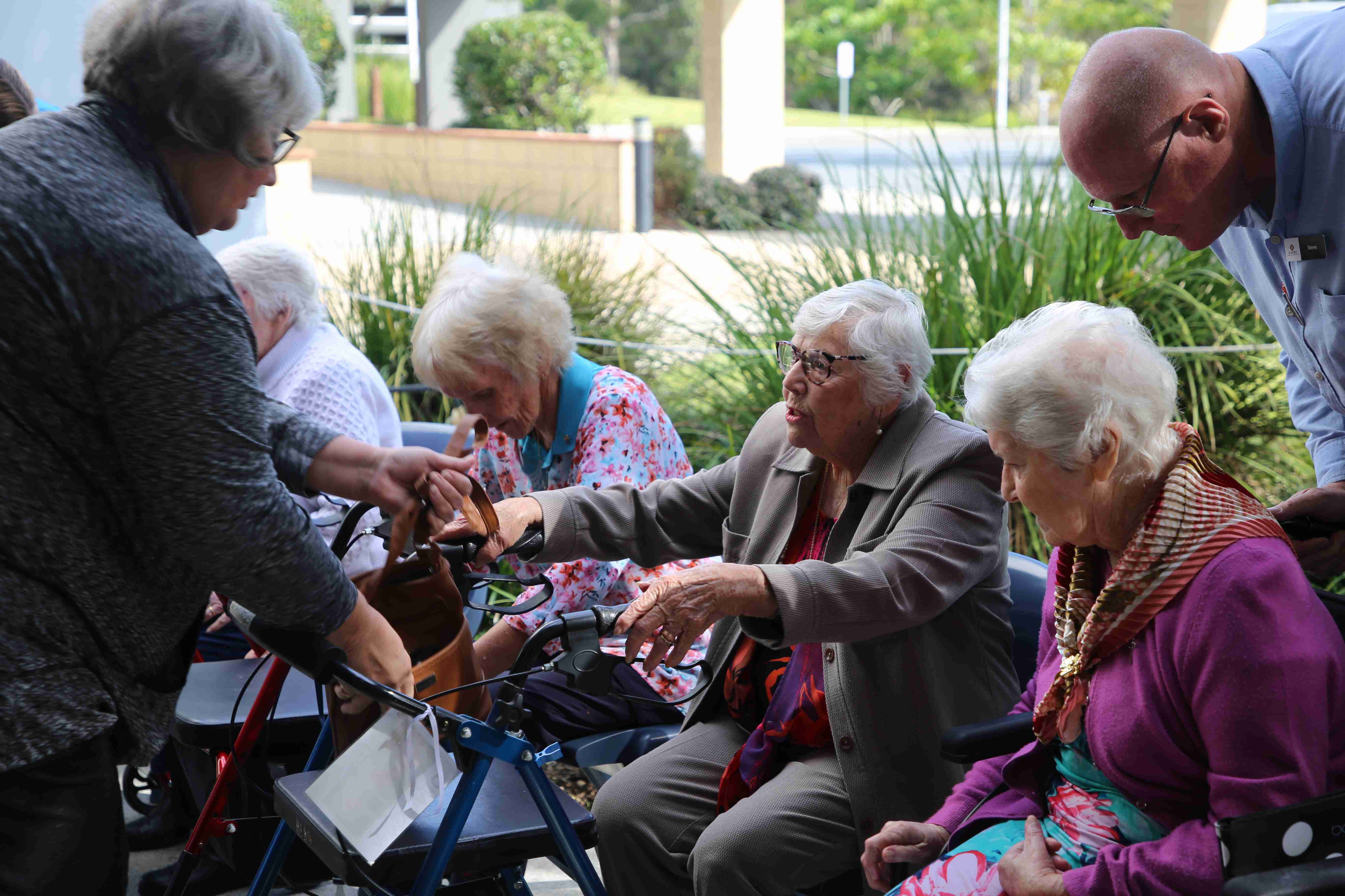 Morning Tea Aged Care residents (1)