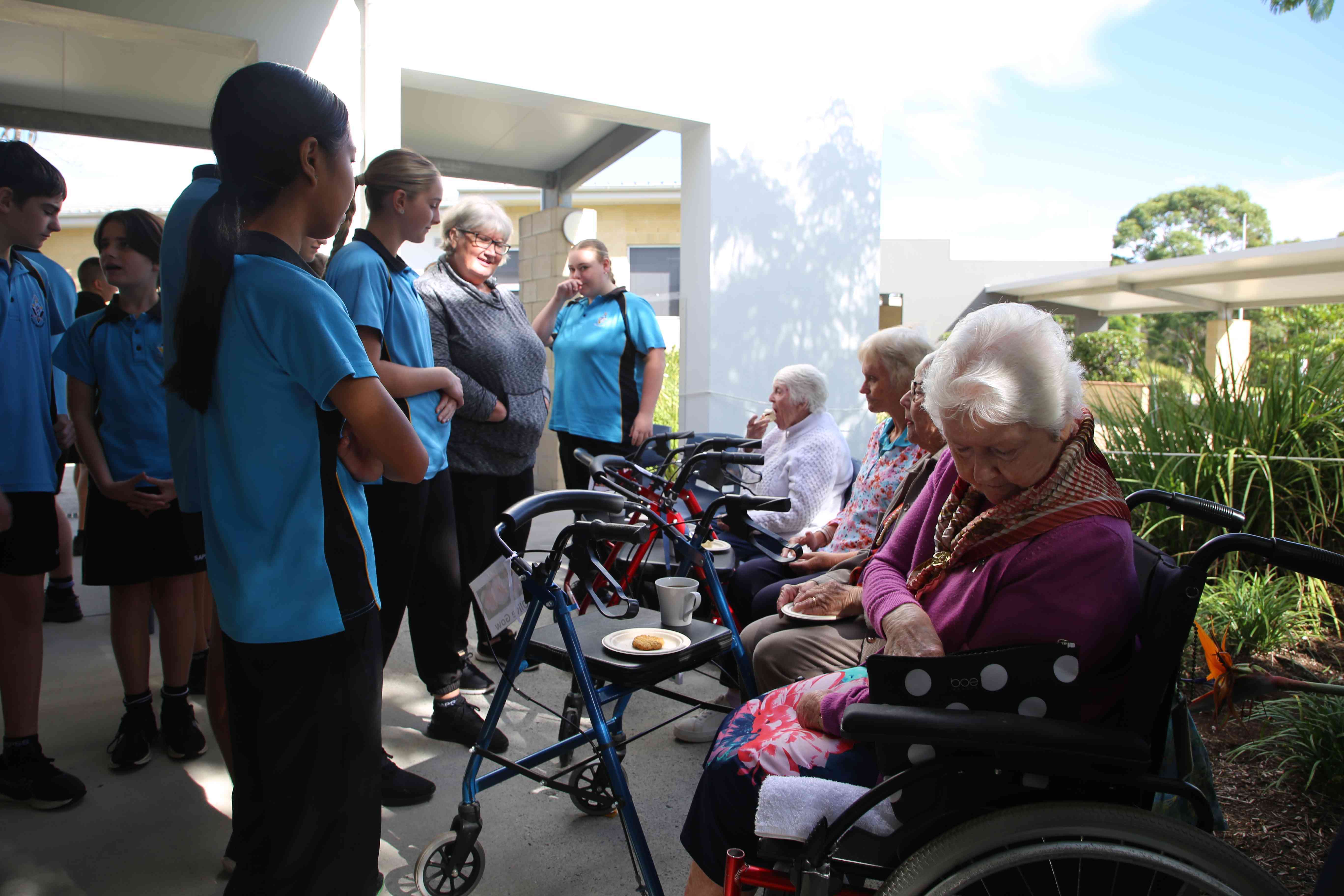 Morning Tea Aged Care residents (13)
