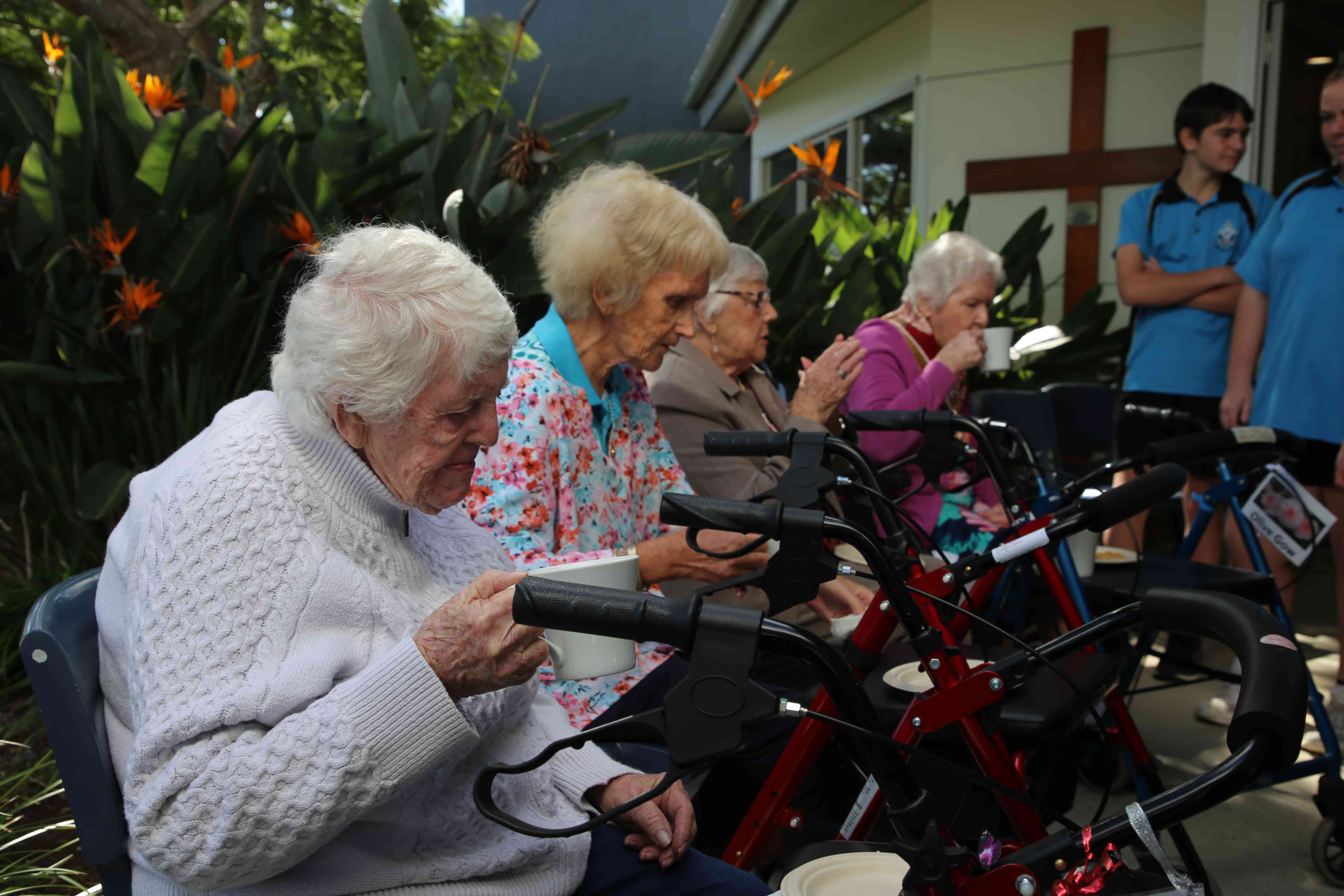 Morning Tea Aged Care residents (21)