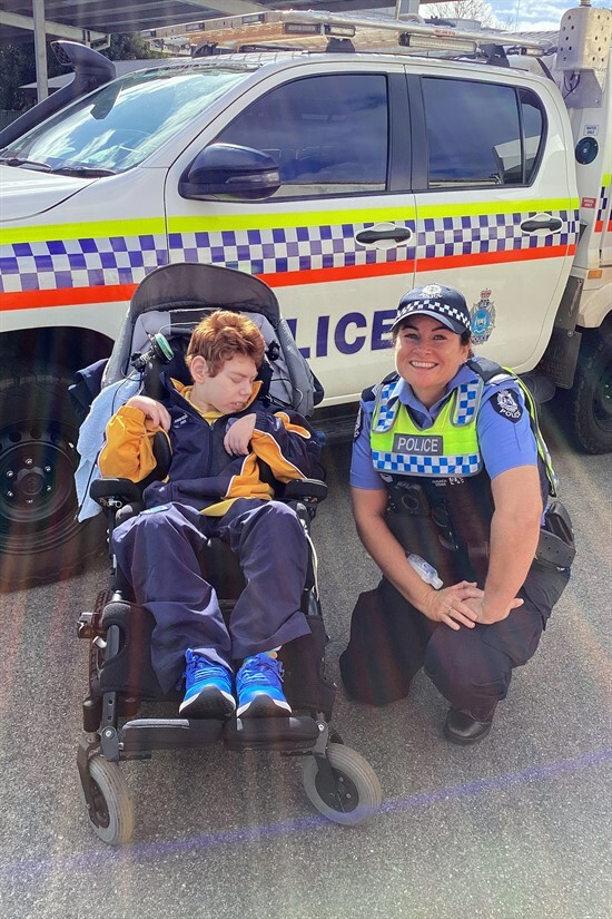 Yr 3s at Northam Police Station June 14 - 2023 (9)