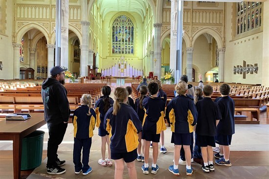Founders Week - Yr 4 Exc to St Marys Cathedral (2)