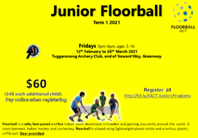 Junior Floorball Term 1 2021