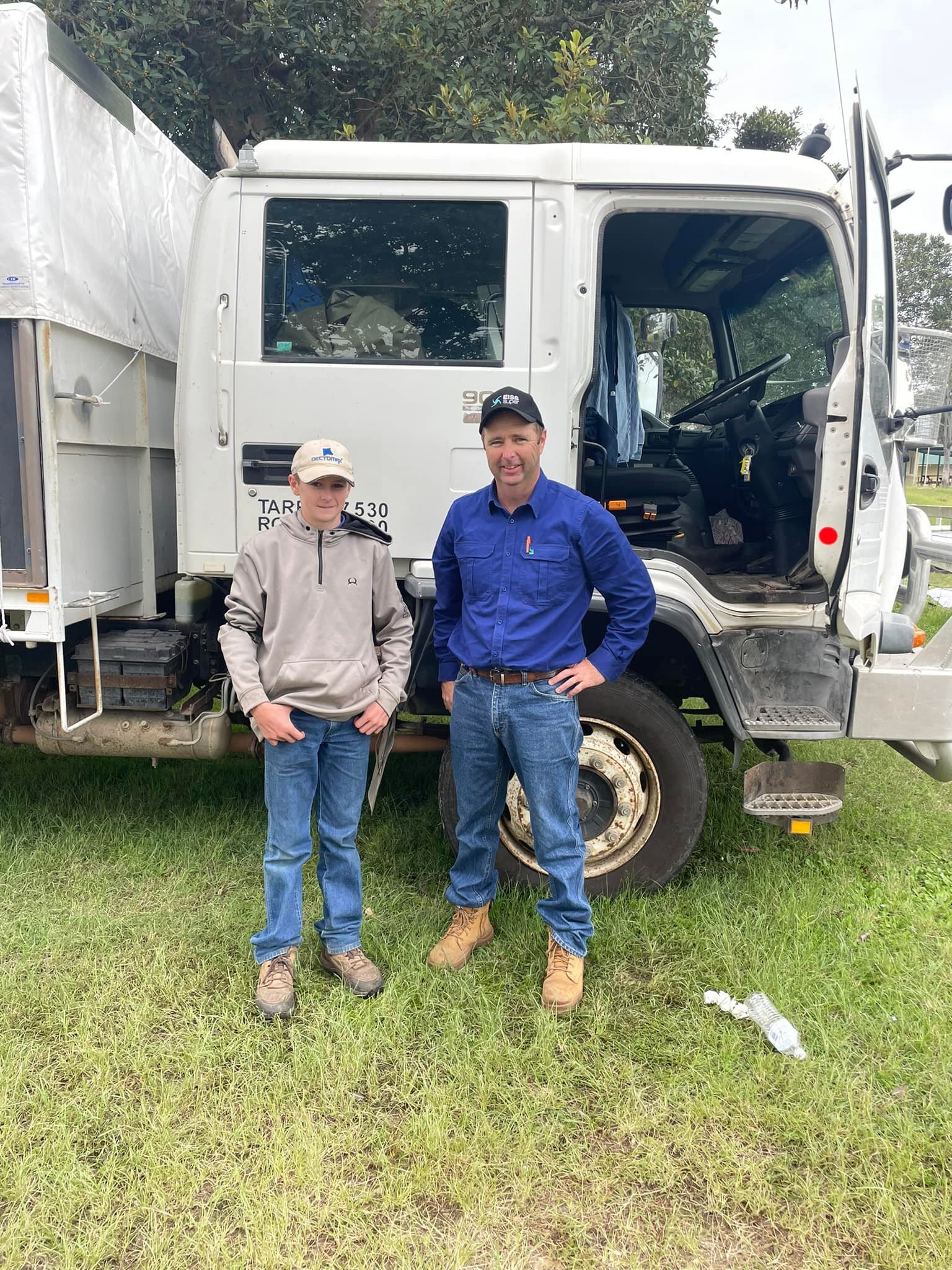 Phil and Jared Clarke Cattle Transport