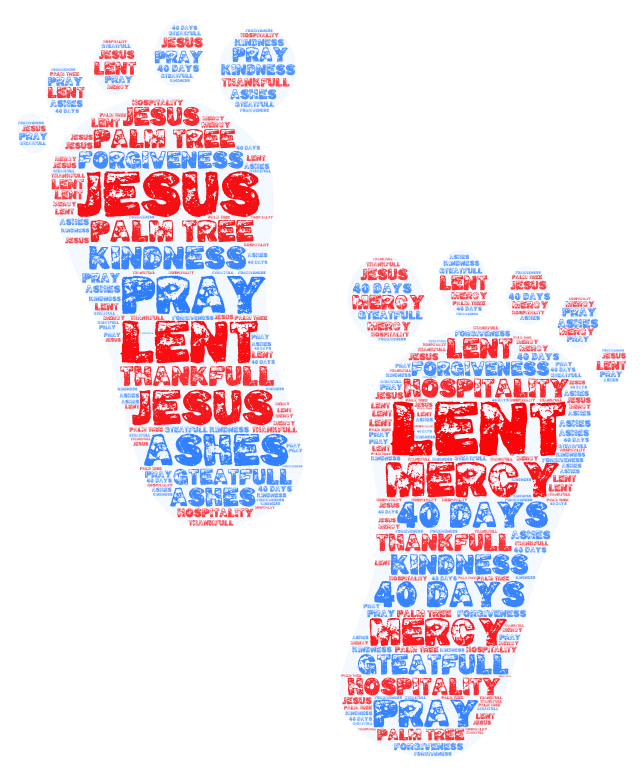 Jesuses footprints by Jake
